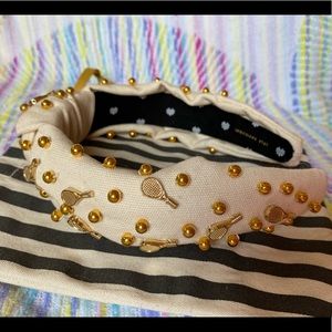 Lele Sadoughi Tennis headband